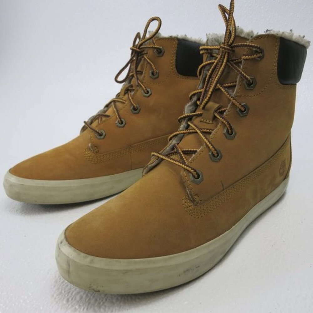 Timberland Nubuck Leather Insulated Hiking Boots Shoes Women's Sz 8.5